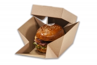 Rozkládací krabička na hamburger bez tisku, 21236.00